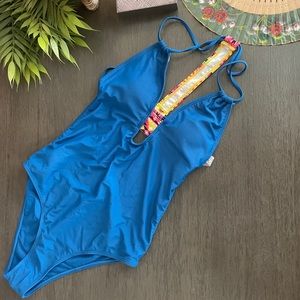 Shein Bathing suit. One piece cutouts with liner.